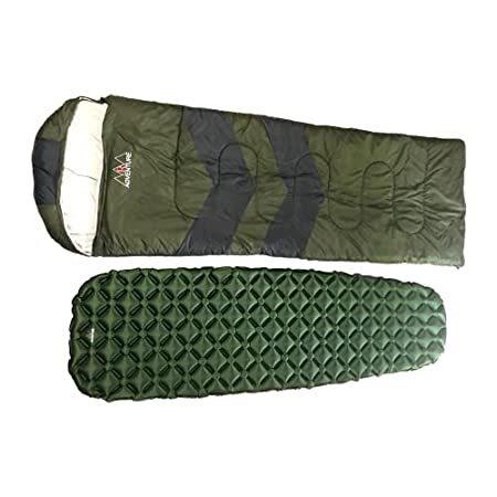 【楽天最安値に挑戦】 R Goal Runners Adventure パッド用ジッパースリーブ付き スリーピングパッド 寝袋 封筒型寝袋