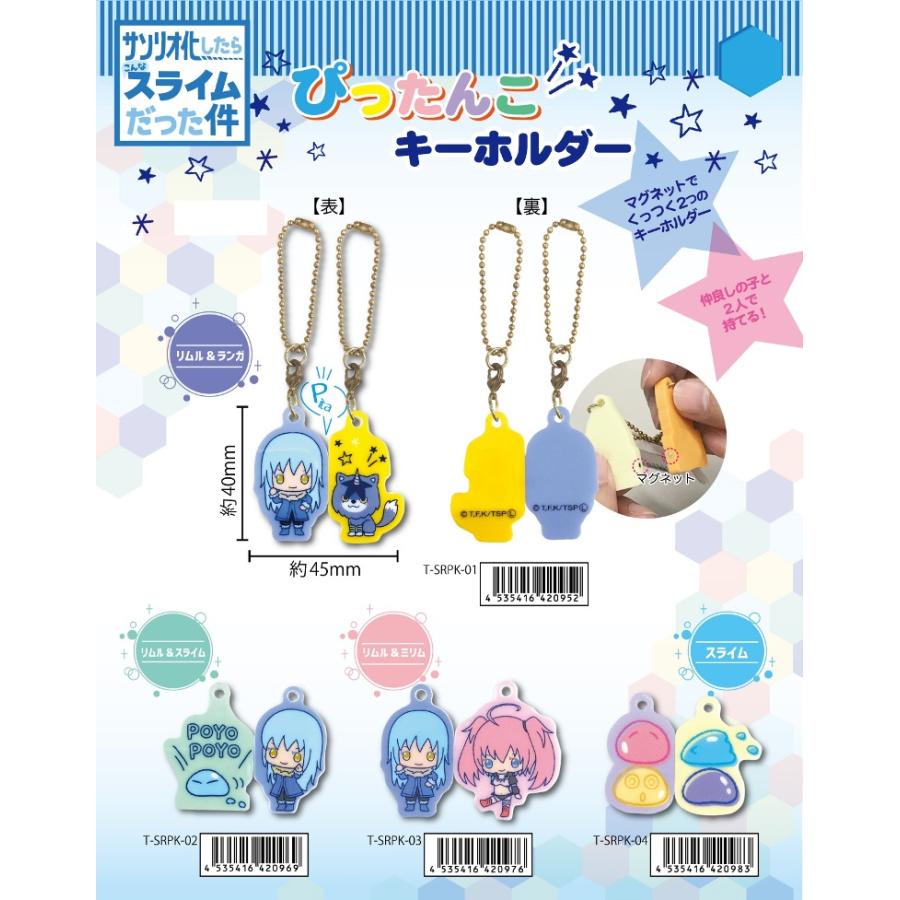 サンリオ化したらこんなスライムだった件 転スラ ぴったんこキーホルダー 44個入 Hst Srpk 01 04as Tokotoko Wholesale Japan 通販 Yahoo ショッピング