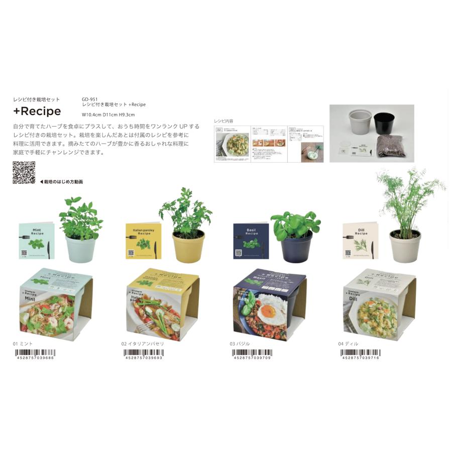 レシピ付き栽培セット Recipe 32個入 Migd Tokotoko Wholesale Japan 通販 Yahoo ショッピング