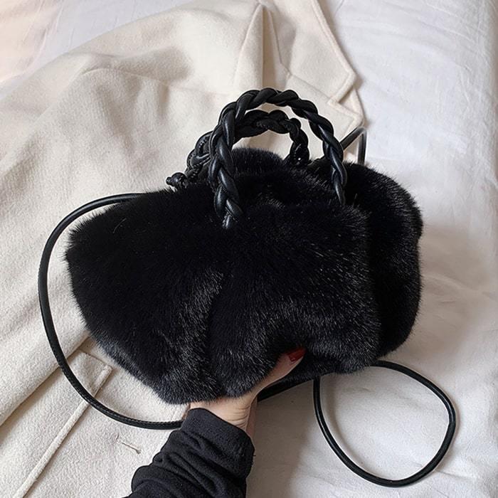 ショルダーバッグ ファー ハンドバッグ レディース 秋 冬 斜めがけ