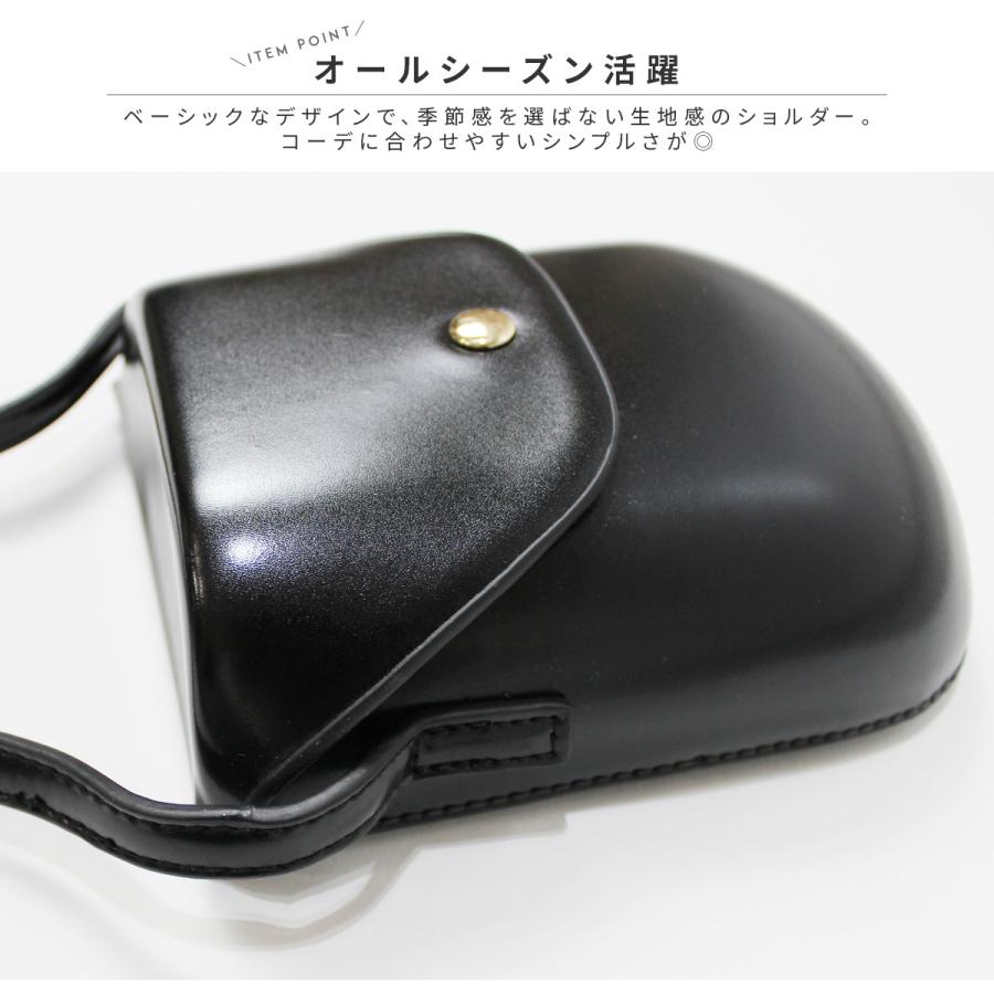 ショルダーバッグ レディース スマホショルダー 革 エコレザー レザー