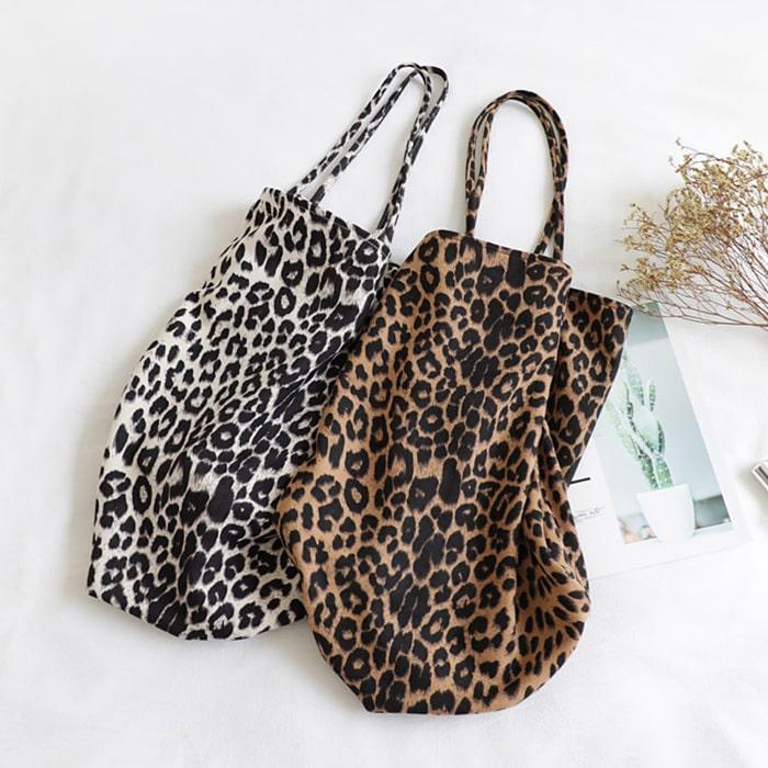 激レア スタッズ チェーン 豹柄 カスタムデザイン 大判トート パンクロック 今季 新品 Ball＆Chain ボールアンドチェーンLEOPARD LINE Lサイズ