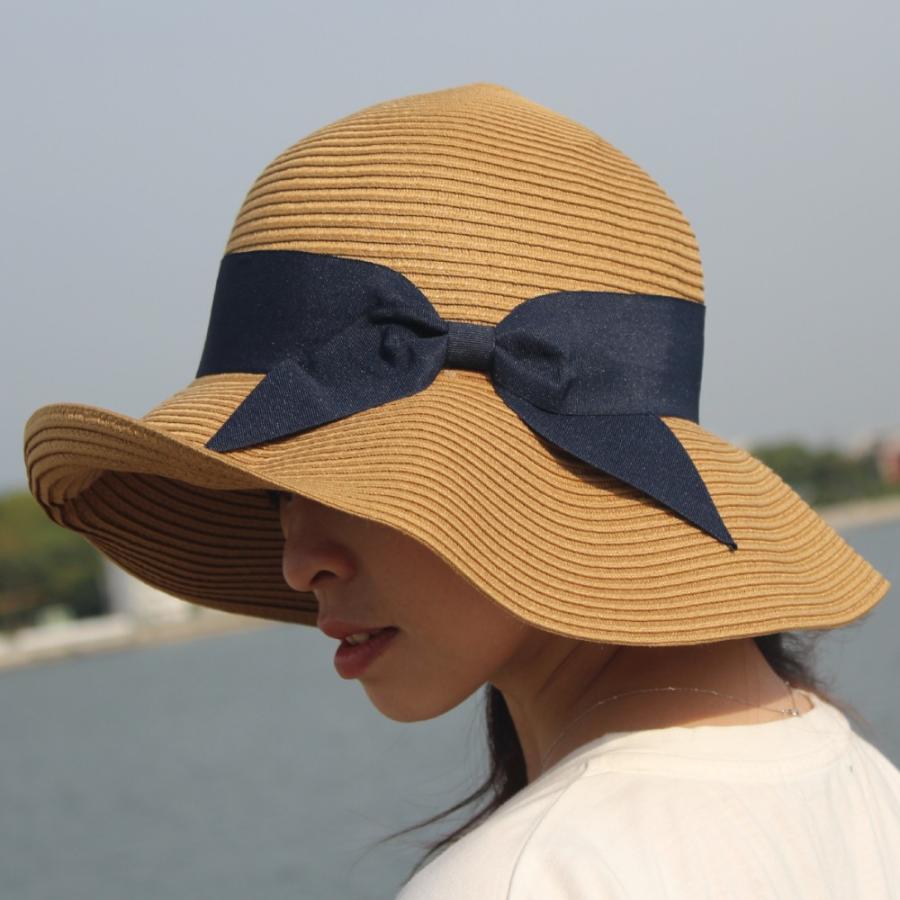 帽子リボン ハット 麦わら帽子 帽子 女性 紫外線対策 日焼け防止 日焼け対策 Uvケア 日よけ レディース ウォッシャブルブレード キャペリン 送料込 送料無料 Ha 109 Tokohana 通販 Yahoo ショッピング