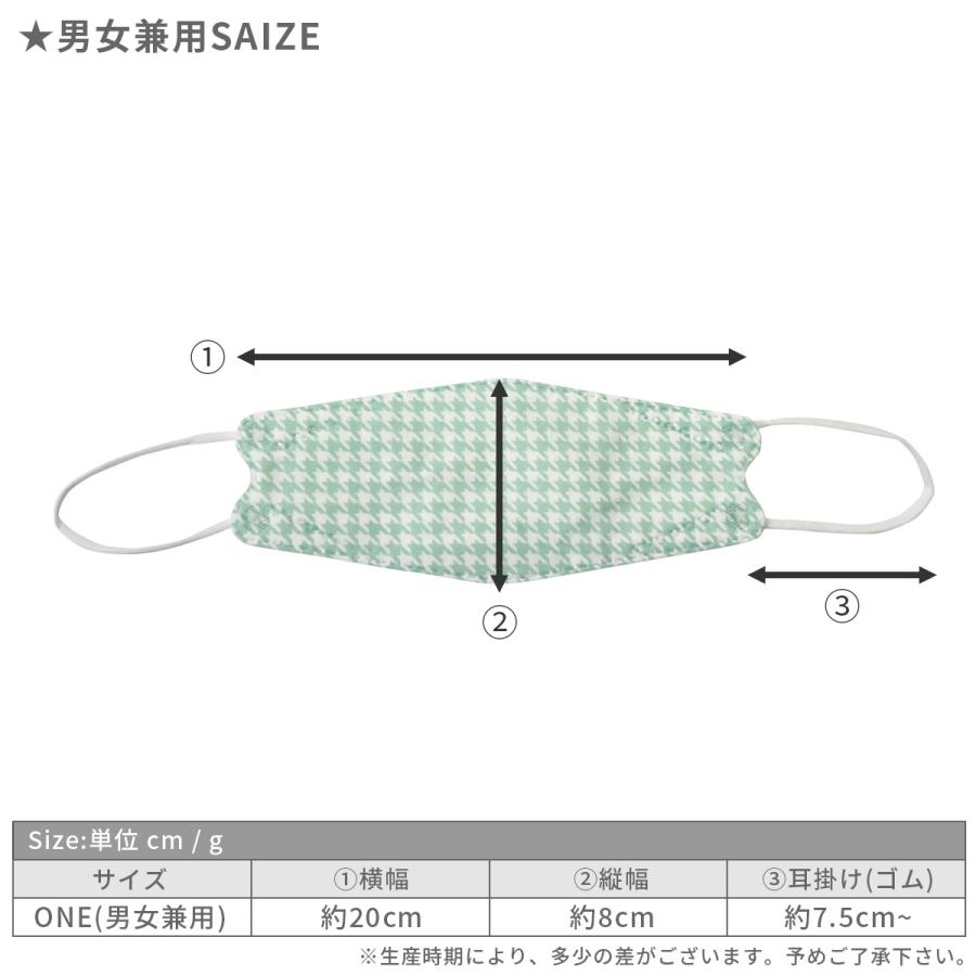KF94 不織布 マスク 20枚セット 柄 個包装 メンズ 男性 女性 立体構造