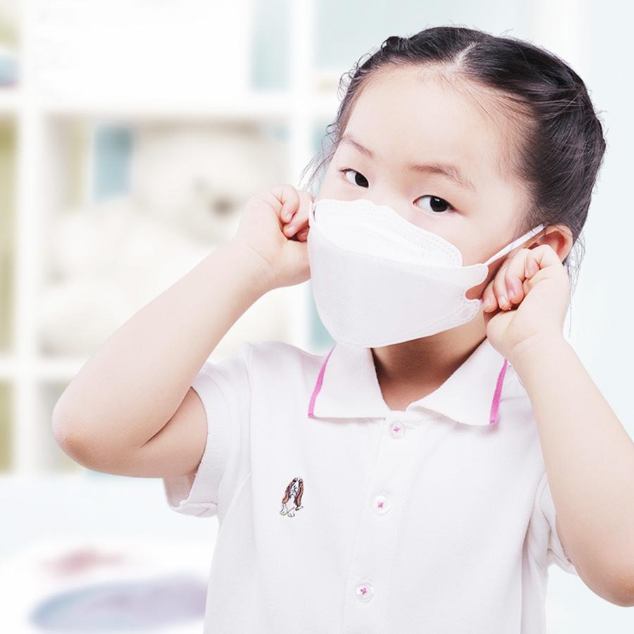 KF94マスク 子供用 不織布 10枚 立体マスク 柳葉型 キッズ 幼児 個包装