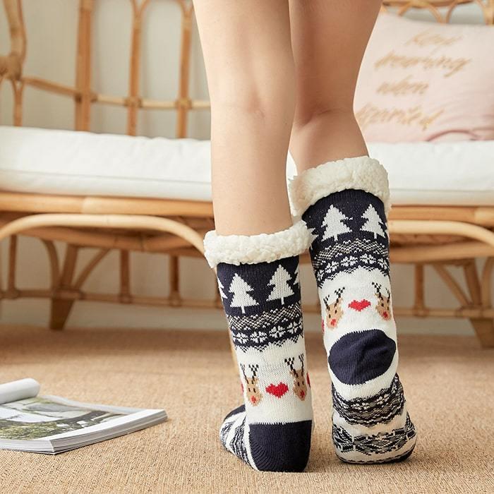 靴下 レディース 暖かい ルームソックス もこもこ 裏起毛 冬 厚手 動物  