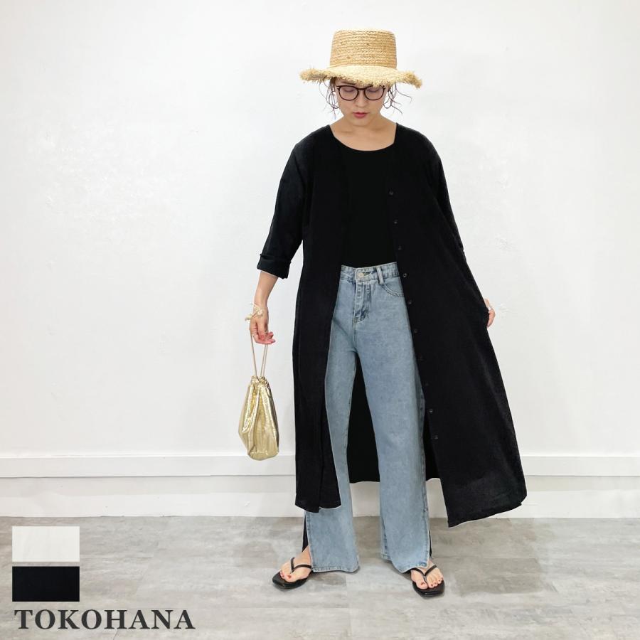 ワンピース シャツワンピース ロング丈 長袖 七分袖 2way カシュクール