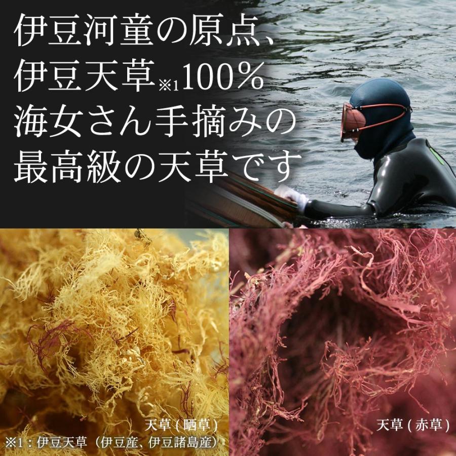 糸寒天 河童の糸寒天 400g 伊豆産天草100％ 6cmカット 食物繊維 豊富 送料無料 asu｜tokoroten｜04