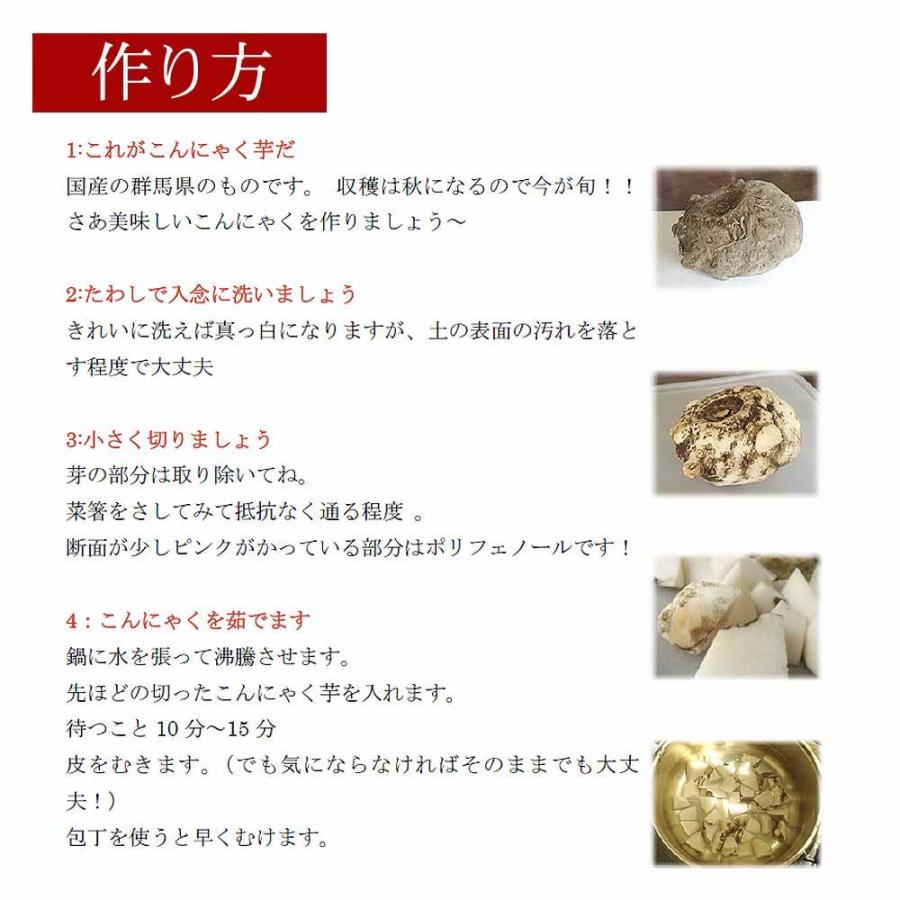 こんにゃく芋 10キロ 国産 新物 令和5年度秋収穫  国産コンニャク芋 仕入商品｜tokoroten｜13