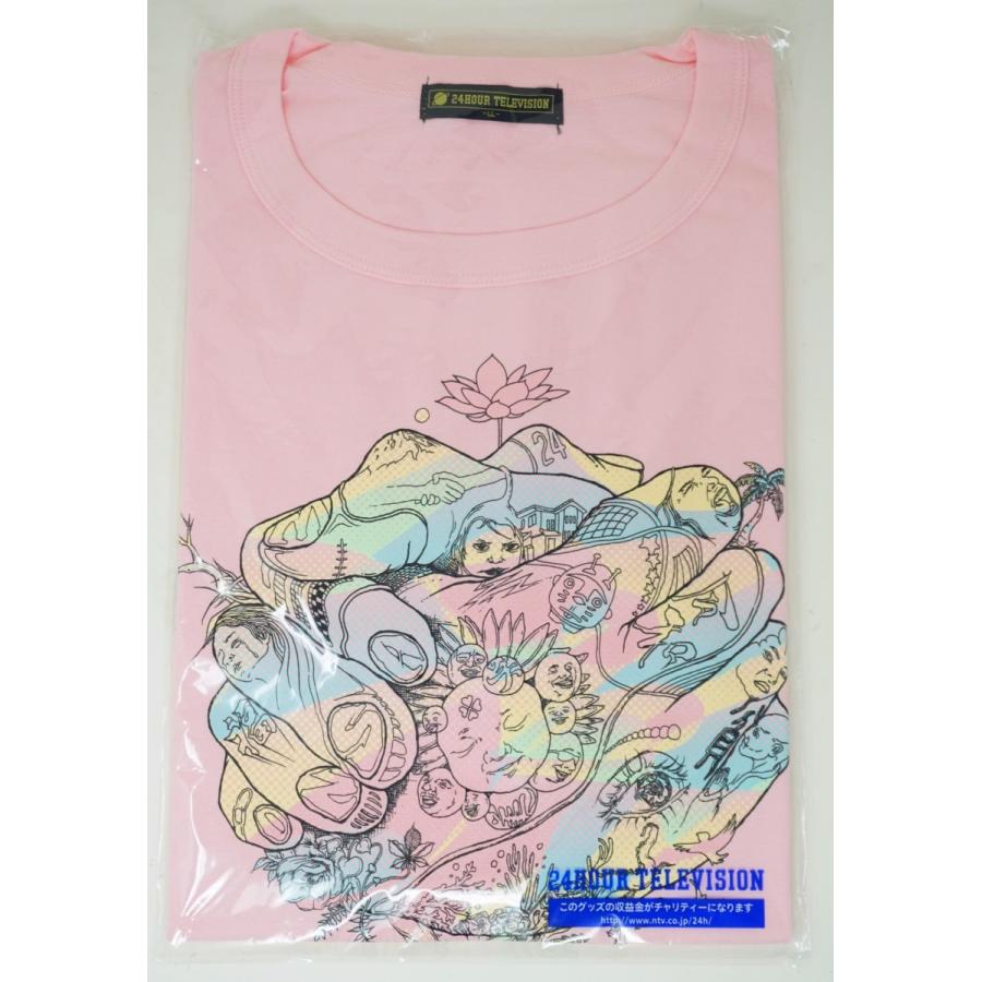 24時間テレビ チャリtシャツ 19 ピンク Llサイズ チャリティーtシャツ 嵐 大野智デザイン 新品 即発送 ファングッズ とこしばgoods 通販 Yahoo ショッピング