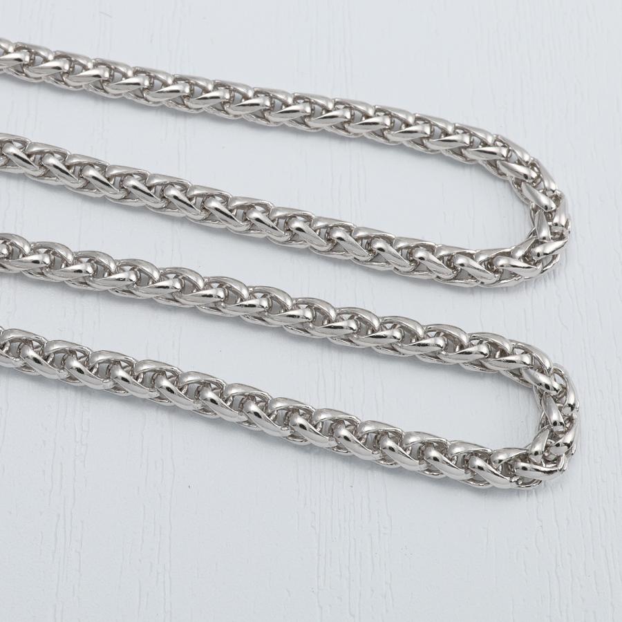 激安特価 ネックレス チェーン アクセサリー シルバー キラキラ光る 50cm ネックレス ネックレス チェーン アクセサリー シルバー きらきら光る 40cm