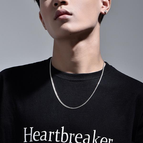 ネックレス スネーク スネークチェーン幅約3.2mm 50cm シルバー925