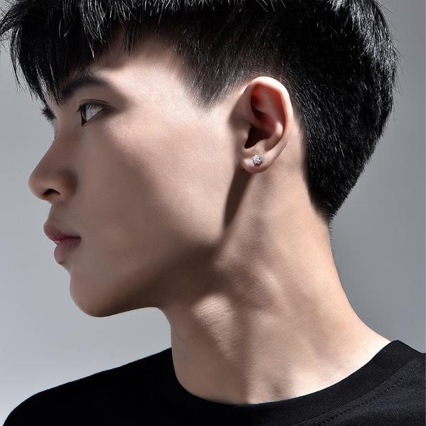 ピアス キャッチ スタッド スタッドピアス 一粒 6爪