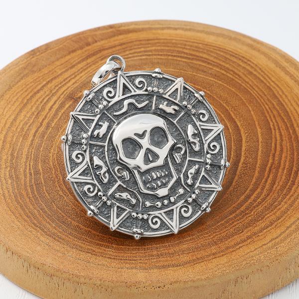 ドクロのペンダントトップ 楽天市場】スカル ネックレス ペンダント トップ ヘッドシルバー