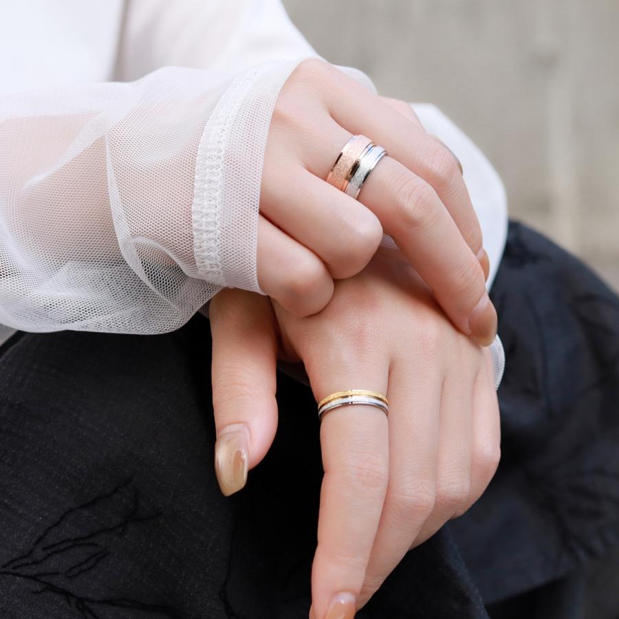 リング 指輪 レディース メンズ サージカルステンレス316L グリッター