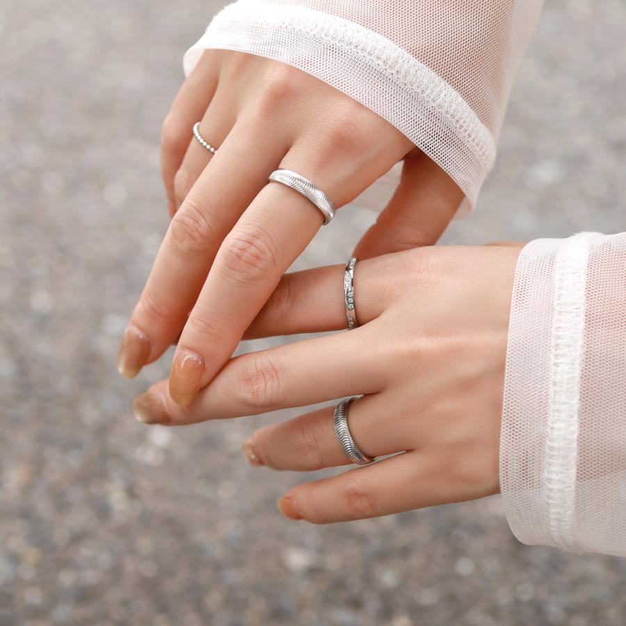 指輪　K14ホワイトゴールド　キャッツアイ 指輪K14ホワイトゴールドキャッツアイ