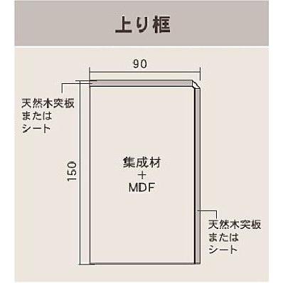 東洋テックス（TOYOTEX） 3m上り框 Juri JR04対応 室内造作材 A344