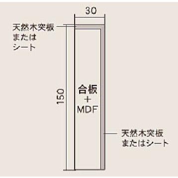 東洋テックス（TOYOTEX） 3m玄関巾木 CS04 CSN4対応 室内造作材 A534