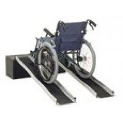 中古】イーストアイ 車いす用 スロープ 2本 セット 幅215×長さ2000mm