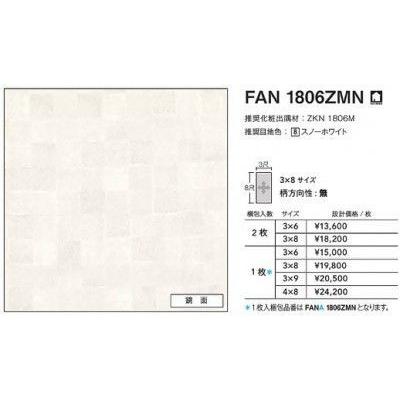 FANA1806ZMN アイカ キッチンパネル セラール 鏡面 3×8サイズ 935×2455×3mm 