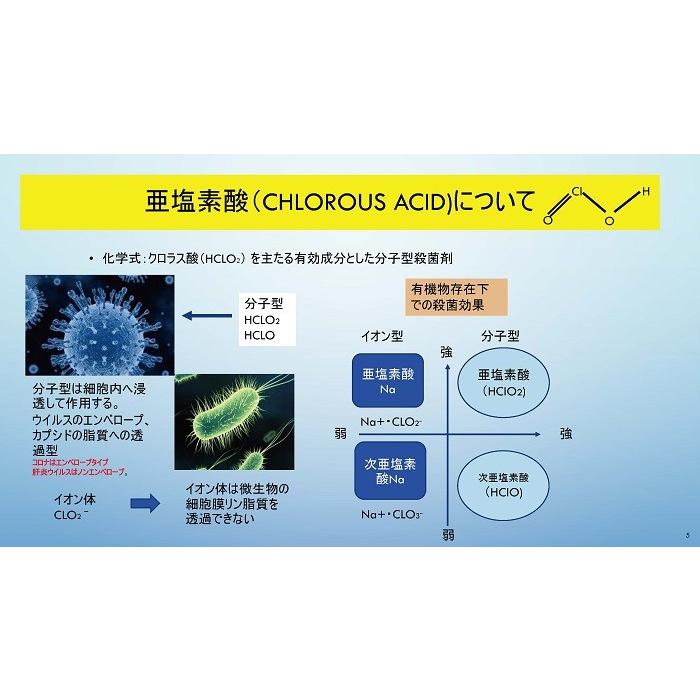 2本セット 消毒用 BMV Blocker 5L 【ウイルス対策】【亜塩素酸水】 