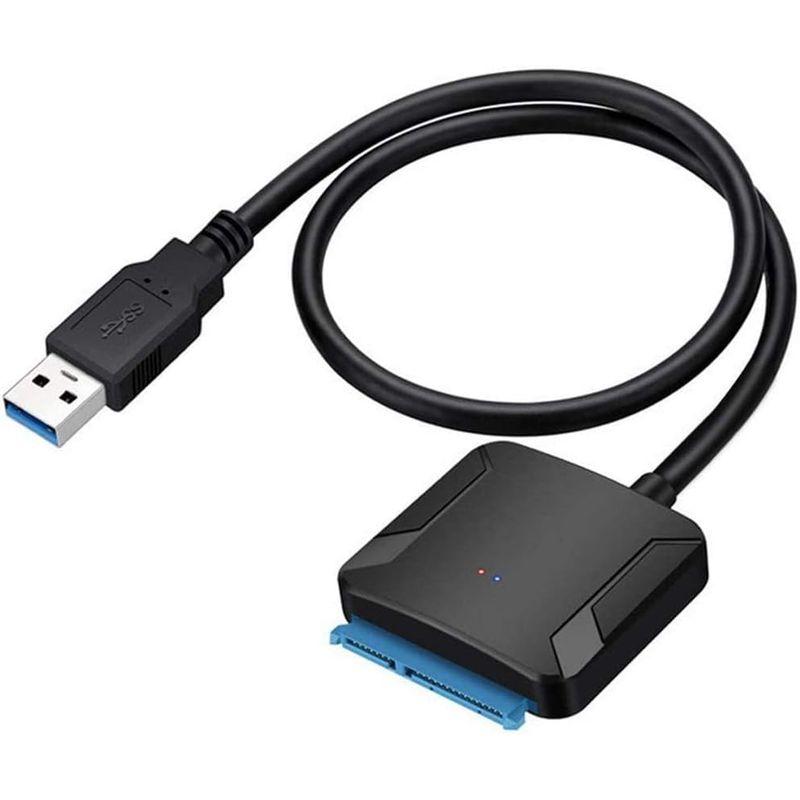 WOSOB SATA USB 変換ケーブル hdd 3.5 usb 2.5/3.5インチ 変換アダプター SSD HDD データ取り出しSA｜toku00301｜05