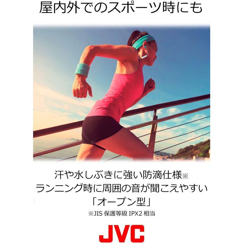 JVCケンウッド JVC 防滴仕様ワイヤレスヘッドホン Bluetooth スポーツ用ワイヤレス ミントブルー HA-EB7BT-Z｜toku00301｜08