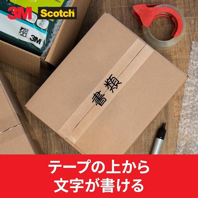 3M スコッチ ガムテープ 透明梱包用テープ 強力梱包 48mm×50m 1巻 3850AS｜toku00301｜02