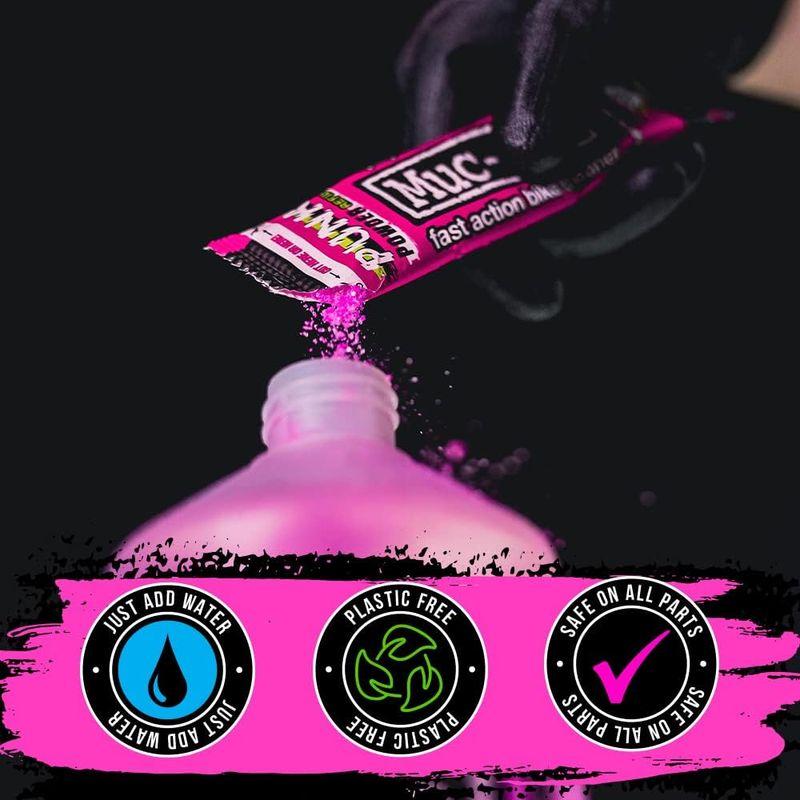 Muc-Off バイク用 Punk Powder Bike Cleaner 4 Pack マックオフ バイクシャンプー クリーナー｜toku00301｜02