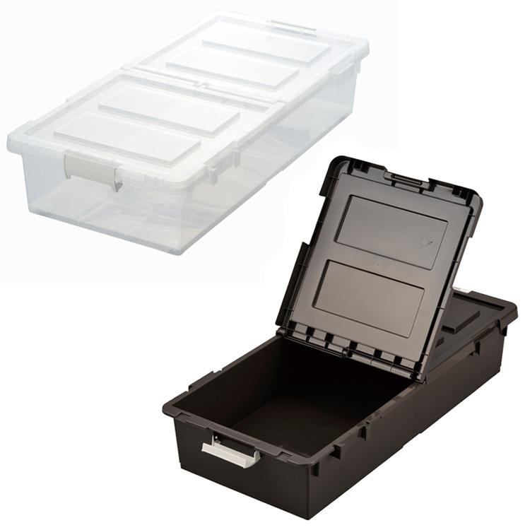 限定価格セール ベッド下収納ボックス 6個組 キャスター付 プラスチック すきま 薄型 スリム 押入れ ケース 連結可能 日本製 一人暮 衣類 メーカー直送 送料無料 252 高知インター店 Aleefsurgical Com