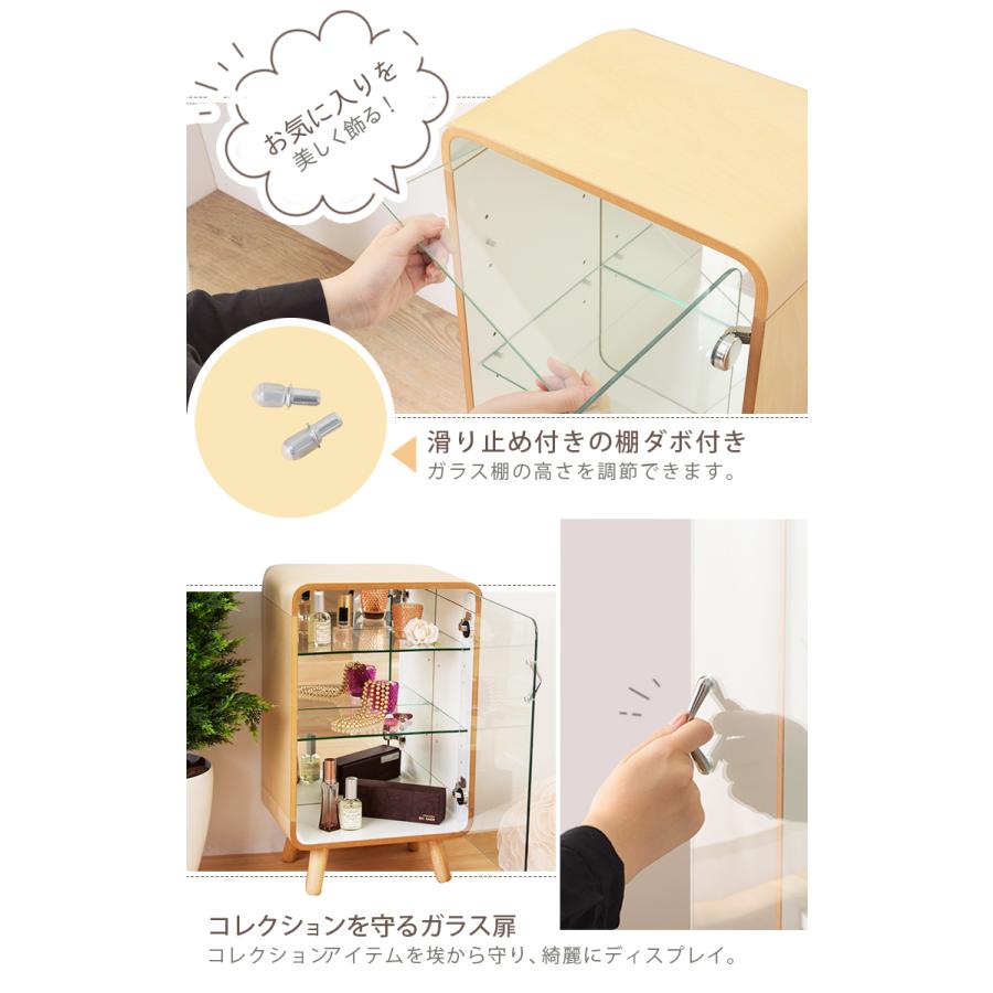 日本最大級 コレクションシェルフs ディスプレイ ショーケース 飾り棚 可動棚 ガラス扉 収納棚 木製 デザイン 家具 おしゃれ かわいい メーカー直送 送料無料 55 新発売の Www Thedailyspud Com
