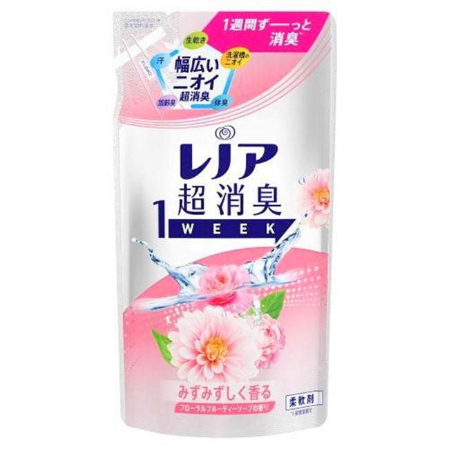 洗剤 柔軟剤 詰め替え用 380ml レノア レノア超消臭 消臭 生乾き 汗 洗濯槽のニオイ 体臭 加齢臭 【☆60】/【MC】レノア消臭1W替え用｜toku109shop｜06