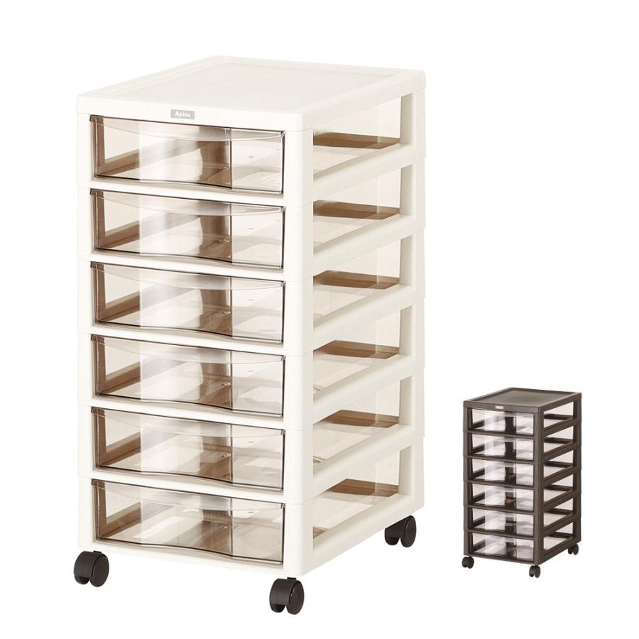 収納ボックス アプロスb4 深型 6段 レターケース 書類ケース 収納box 収納ケース キャスター付き メーカー直送 代引き不可 送料無料 252 トクトクショッピング 通販 Paypayモール