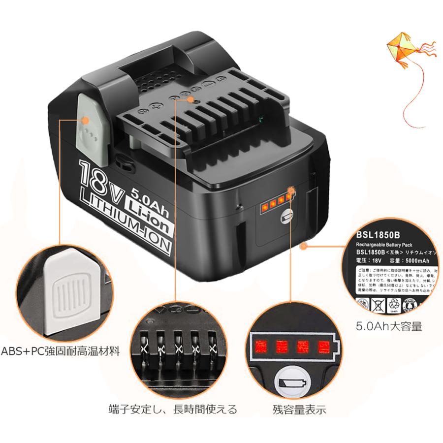 訳あり商品 2個セット ハイコーキ 日立 バッテリー 互換 BSL1850B 18V 5000mAh HiKOKI 日立工機 ハイコーキバッテリー 残量表示 一年保証 discoversvg.com 訳あり商品 2個セット ハイコーキ 日立 バッテリー 互換 BSL1850B 18V 5000mAh HiKOKI 日立工機 ハイコーキバッテリー 残量表示 一年保証 discoversvg.com