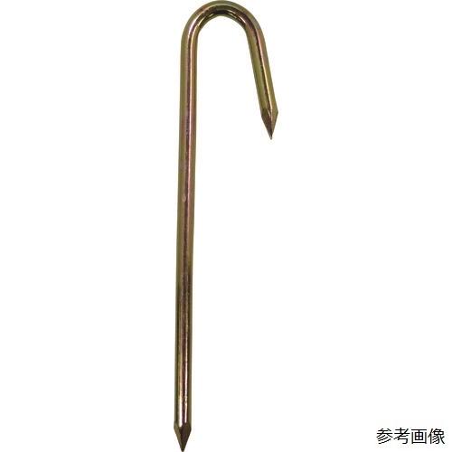 ロープ止メJ型50本 約9mm‪✕‬22cm ダイドーハント ロープ止め J型 50本入 6x150 クロメート 10165663