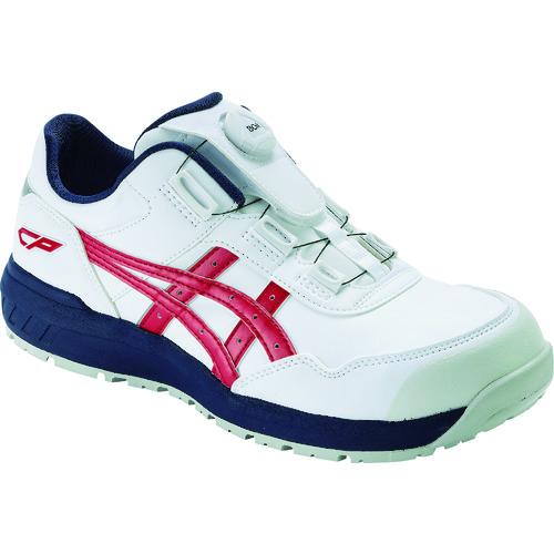 アシックス ウィンジョブCP306 BOAホワイト×クラシックレッド 26㎝ アシックス ウィンジョブCP306 BOAホワイト/クラシックレッド 26.0cm