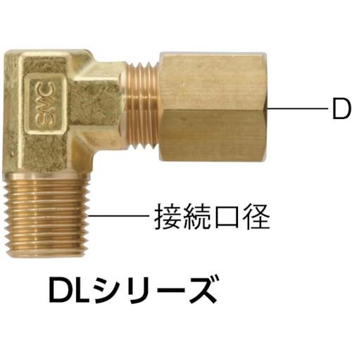 SMC くい込み管継手 エルボユニオン 4mm 1/8 DL04-01 : とくえもん