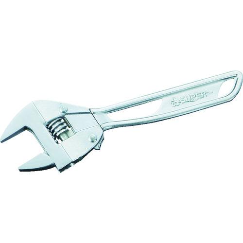 スーパーツール　ラチェット式ワイドモンキレンチ　呼び　２００　口開き　０〜３０ｍｍ　全長　２００ｍｍ　MWRN30 | SUPER TOOL