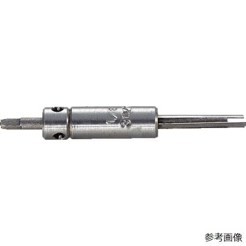 トラスコ中山（ＴＲＵＳＣＯ）　折れ込みタップ除去工具　三本爪　４ｍｍ　５／３２用　PT3-4｜tokuemon