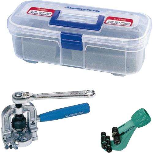 SUPER TOOL スーパーツール ラチェットハンドルフレキ管ツバ出し