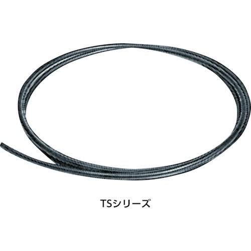 SMC ソフトナイロンチューブ 黒 外径8X内径6.0 100m TS0806B-100 