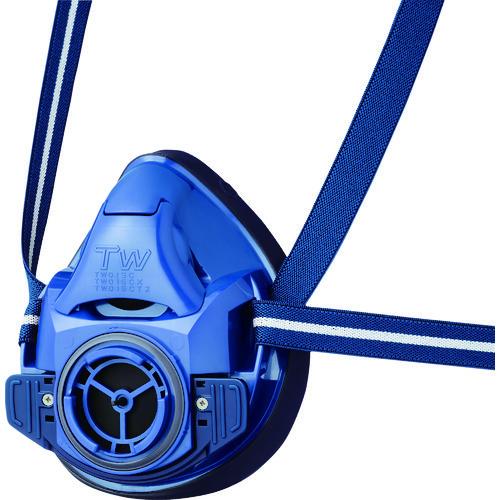 重松製作所（シゲマツ）　防じん・防毒マスク　ブルー　Ｌ　TW01SC-BL-L