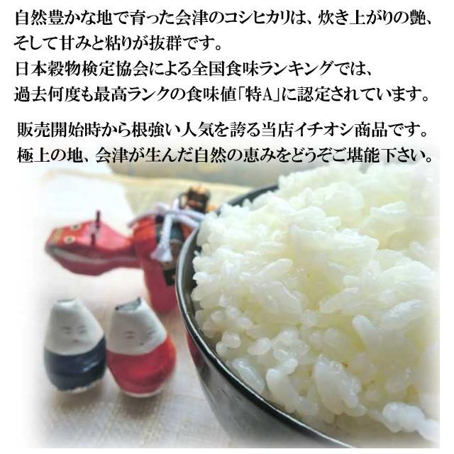 米 20kg コシヒカリ 会津産 令和7年産 白米 精米_2