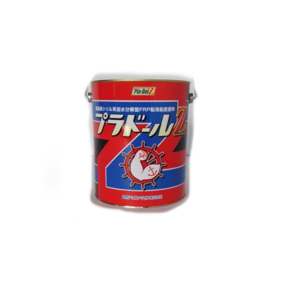 船底塗料 プラドールZ 4kg ブラック 4缶 関西ペイントマリン 