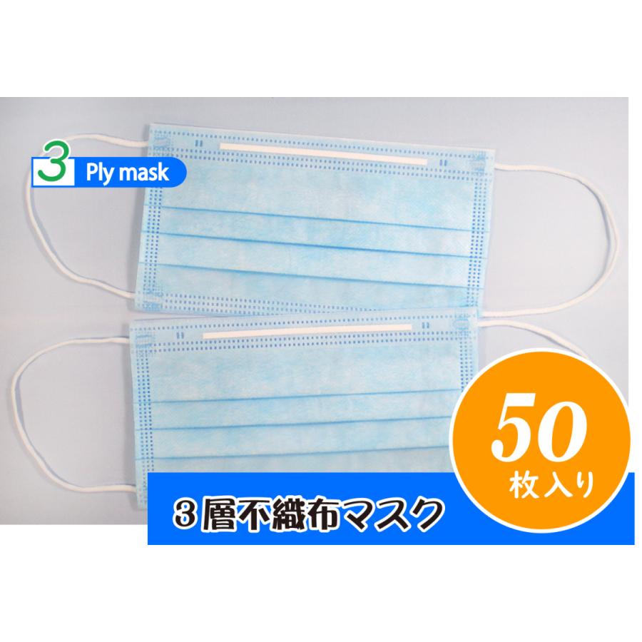 日本製】徳永電機 サージカルマスク BFE99％ PFE99％ 3層