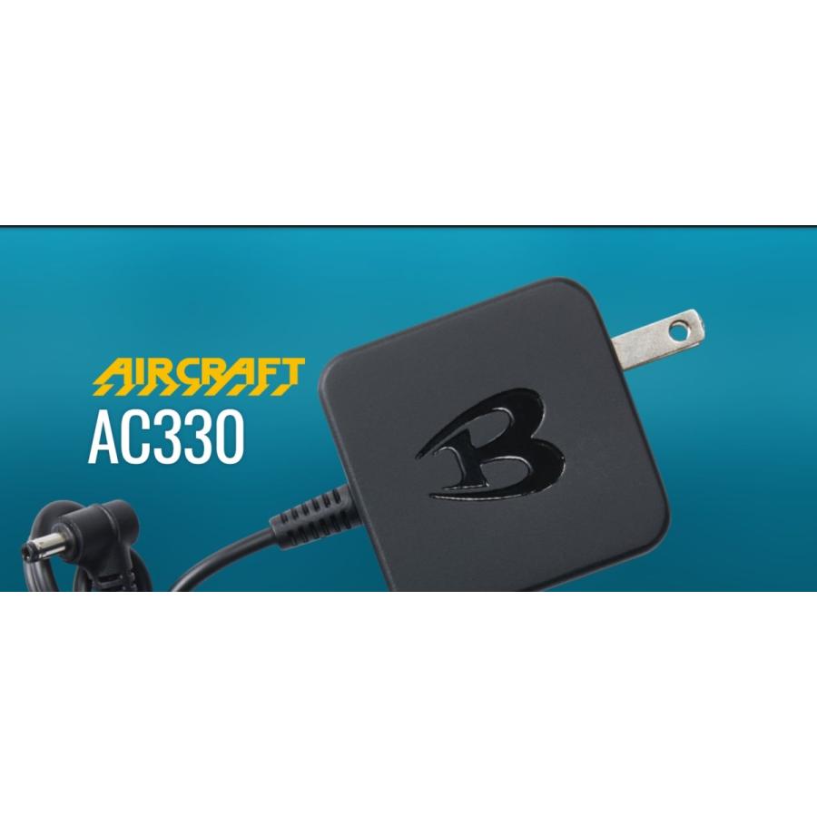 超格安一点 バートル BURTLE air craft エアークラフトAC330充電器