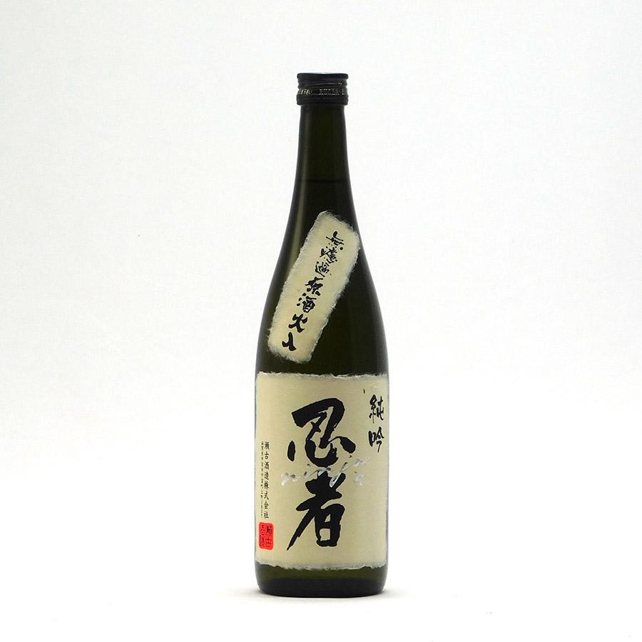 忍者 日本酒 白 純米吟醸 吟吹雪 60%精米 火入原酒 720ml 瀬古酒造 