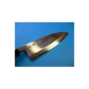 霞（カスミ）仕上げ出刃包丁 165mm「三木特撰」 TD402C : 三木特産の