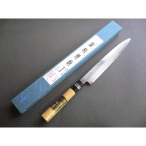 本職用青鋼刺身包丁（正夫・柳刃包丁）210mm「三木特撰別打」TS504A