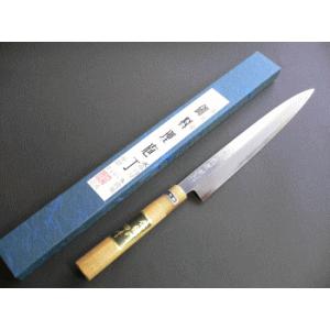 本職用青鋼刺身包丁（正夫・柳刃包丁） 240mm「三木特撰別打」TS504B
